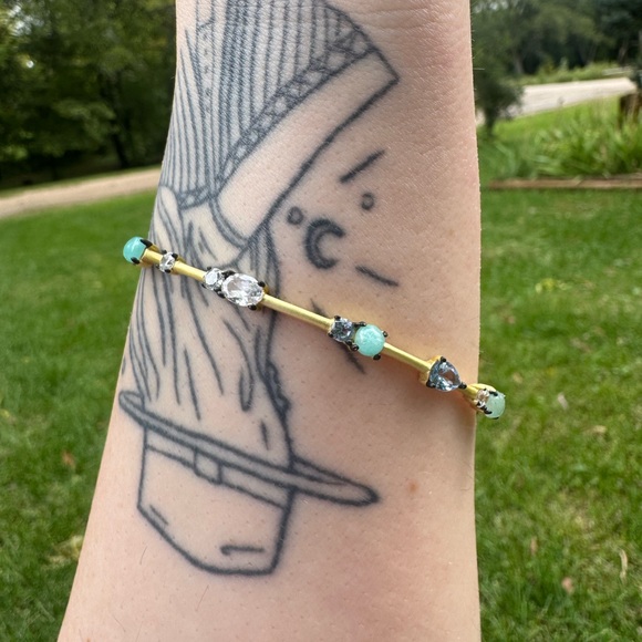 Genuine Stone Freida Rothman Bangle - Picture 3 of 5